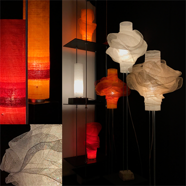 luminaires en fibre végétale